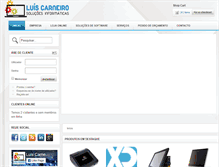 Tablet Screenshot of luiscarneiro.pt